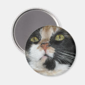 Aimant Calico Cat (Recto/Verso)