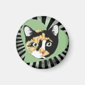 Aimant Calico Cat (Devant)