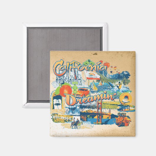 Aimant California Dreaming (Recto/Verso)