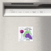 Aimant California Wine Tour 2013 ! (In Situ (Lave-vaisselle))