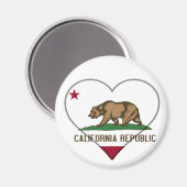 Aimant Californie (Recto/Verso)