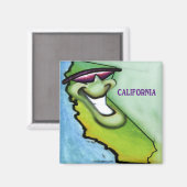 Aimant Californie (Recto/Verso)