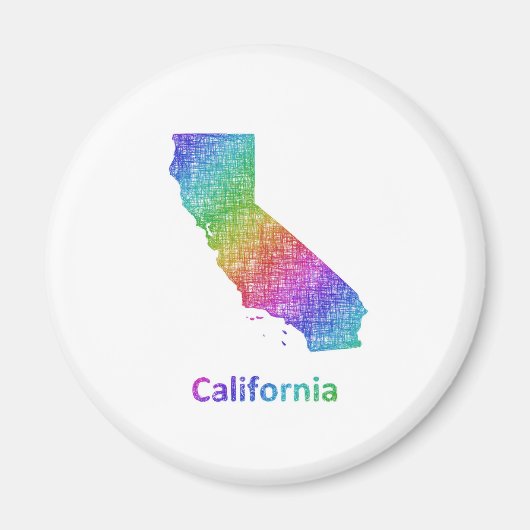 Aimant Californie (Devant)