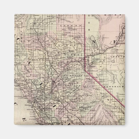 Aimant Californie 7 (Devant)