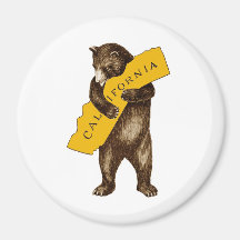 Californie Bear Hugging État J'aime Californie