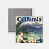 Aimant Californie cet été (Recto/Verso)