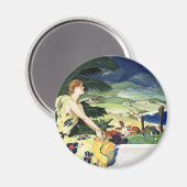 Aimant Californie cet été (Recto/Verso)