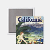 Aimant Californie cet été (Recto/Verso)
