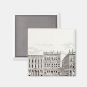 Aimant Californie côté sud Sansome et Leidesdorff (Recto/Verso)