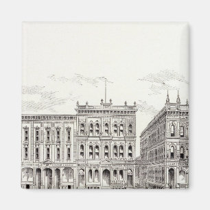 Aimant Californie Côte Sud Sansome et Leidesdorff