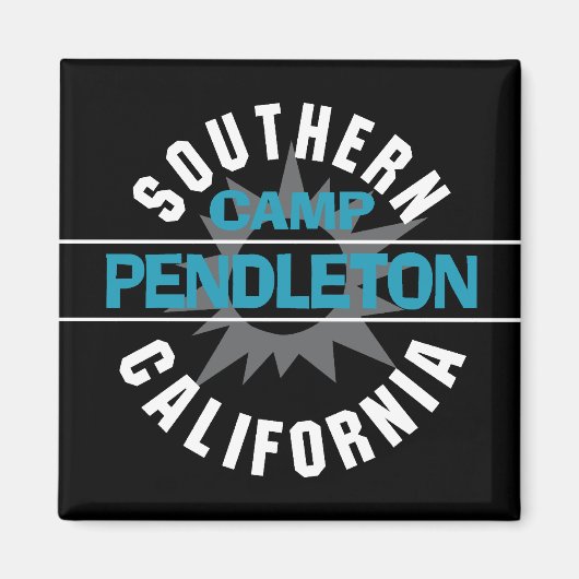 Aimant Californie du Sud - Camp Pendleton (Devant)