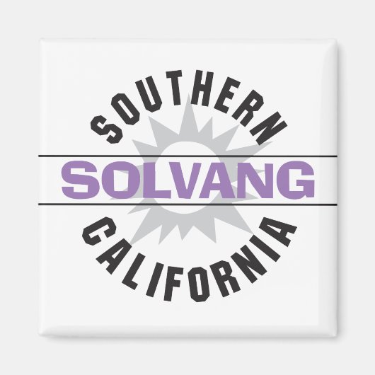 Aimant Californie du Sud - Solvang (Devant)