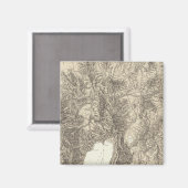 Aimant Californie et Nevada (Recto/Verso)