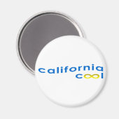 Aimant Californie - pour toujours - cool (Recto/Verso)