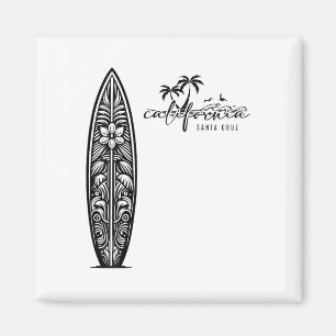 Aimant Californie Santa Cruz, Surfing Planche de surf Ckp