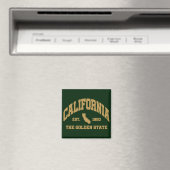 Aimant Californie vintage (In Situ (Lave-vaisselle))