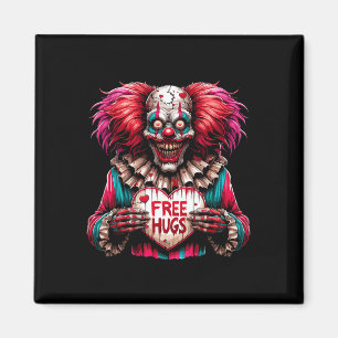 Aimant Câlins Gratuits Clown Effrayant Saint-Valentin Hal