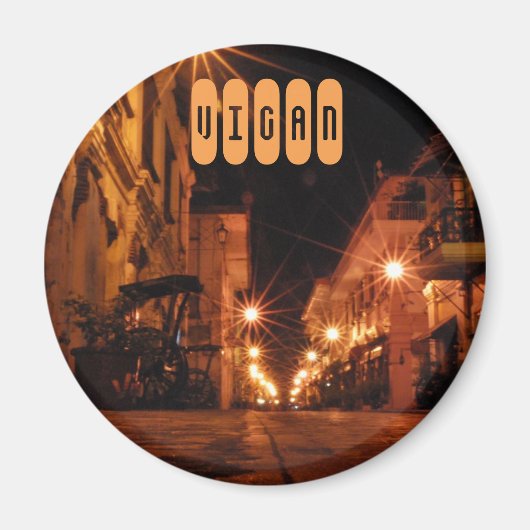 Aimant Calle Crisologo à Vigan (Devant)