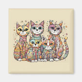 aimant calmant chats (Devant)