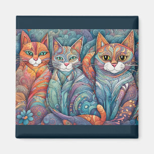 aimant calmant chats