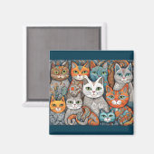 aimant calmant chats (Recto/Verso)