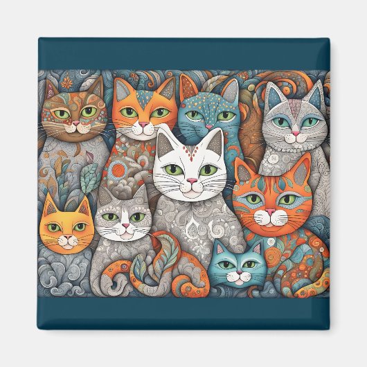 aimant calmant chats (Devant)