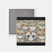 aimant calmant chats (Recto/Verso)