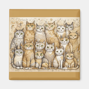 aimant calmant chats