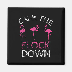 Aimant Calme Le Flock Down Flamant rose Rose Cadeau Été