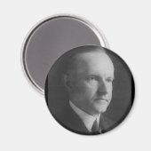 Aimant Calvin Coolidge (Recto/Verso)