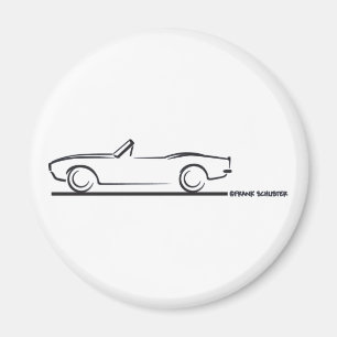 Aimant Camaro convertible BLK 1968