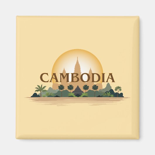 Aimant Cambodge (Devant)