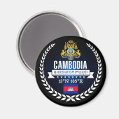 Aimant Cambodge (Recto/Verso)