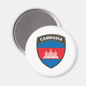Aimant Cambodge (Recto/Verso)
