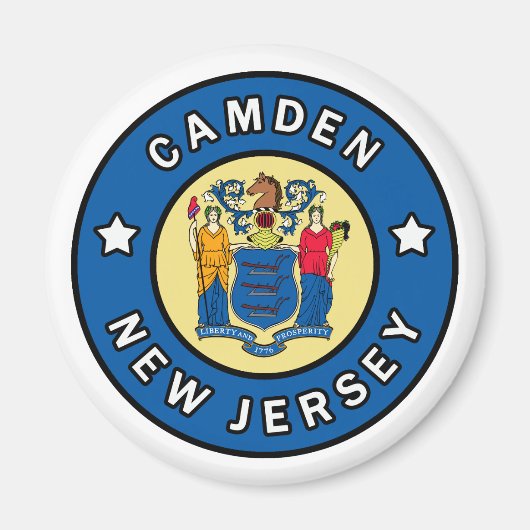 Aimant Camden New Jersey (Devant)
