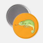 Aimant Caméléon vert (Recto/Verso)