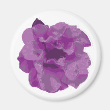 Camélia Fleur Violet Moderne