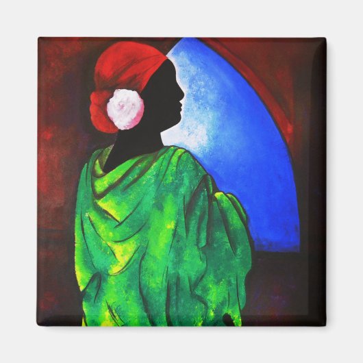 Aimant Camelia Rose 2008 (Devant)