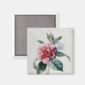 Aimant Camellia (Recto/Verso)