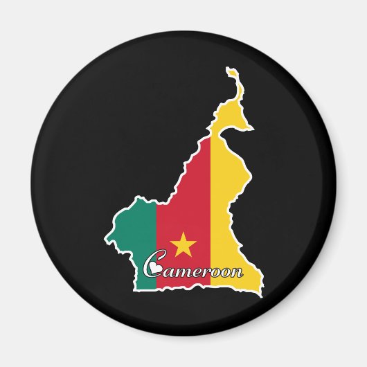 Aimant Cameroun cool (Devant)