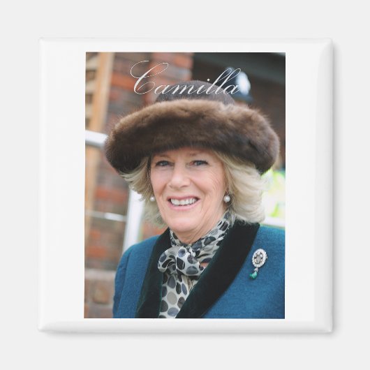 Aimant Camilla Duchess de Cornwall (Devant)