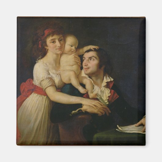 Aimant Camille Desmoulins son épouse Lucile et leur (Devant)