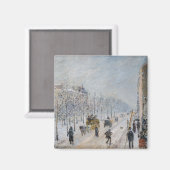 Aimant Camille Pissarro - Boulevards extérieurs, Effet Ne (Recto/Verso)
