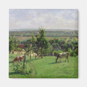 Aimant Camille Pissarro   Hillside de Vesinet, Yvelines,