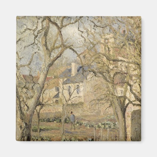 Aimant Camille Pissarro | Le Jardin des Légumes, 1878 (Devant)