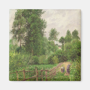 Aimant Camille Pissarro Paysage, gris de temps un