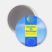 Aimant Camino de Santiago (Recto/Verso)