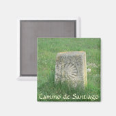Aimant Camino de Santiago (Recto/Verso)