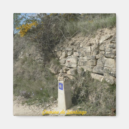 Aimant Camino de Santiago (Devant)