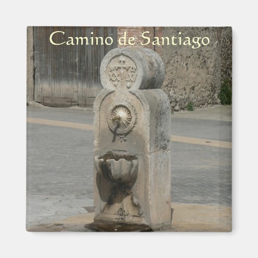 Aimant Camino de Santiago (Devant)